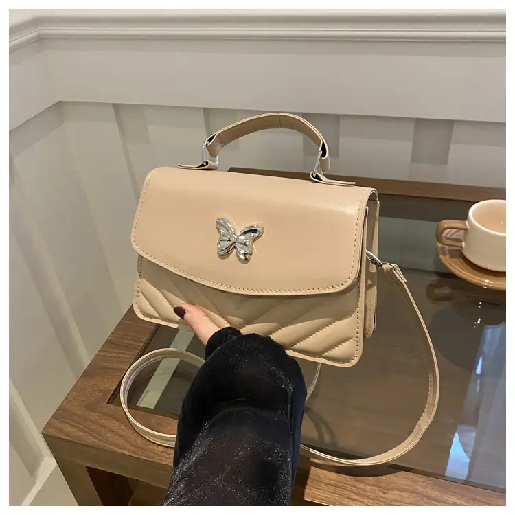 Light Blue Butterfly Crossbody Bag for Women - Image 6