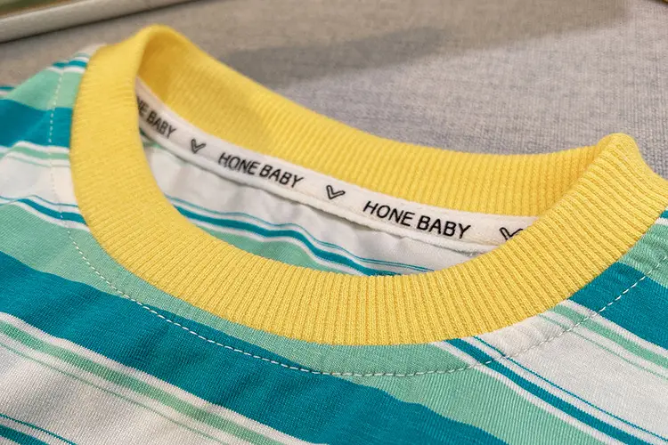 Boys Striped T-Shirt & Pants Set Summer 2025 — feature 6