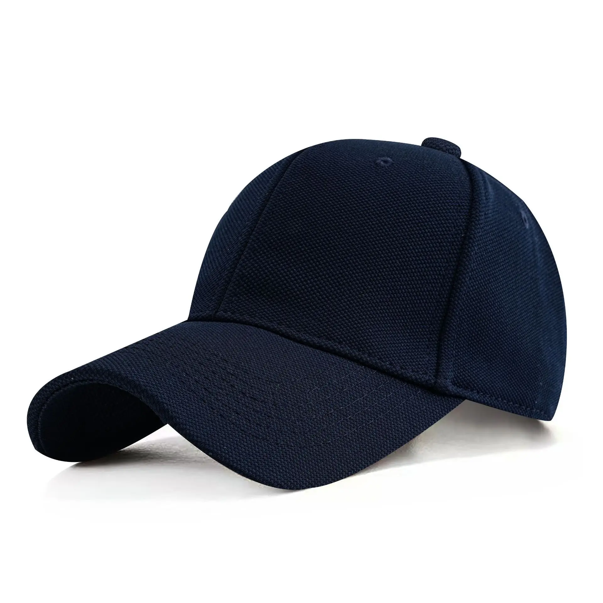 Black Baseball Cap with Embroidered Logo - Image 12