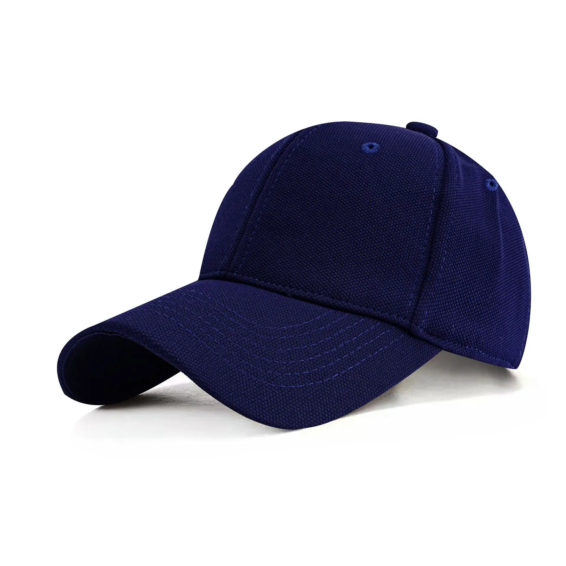 Black Baseball Cap with Embroidered Logo - Image 3
