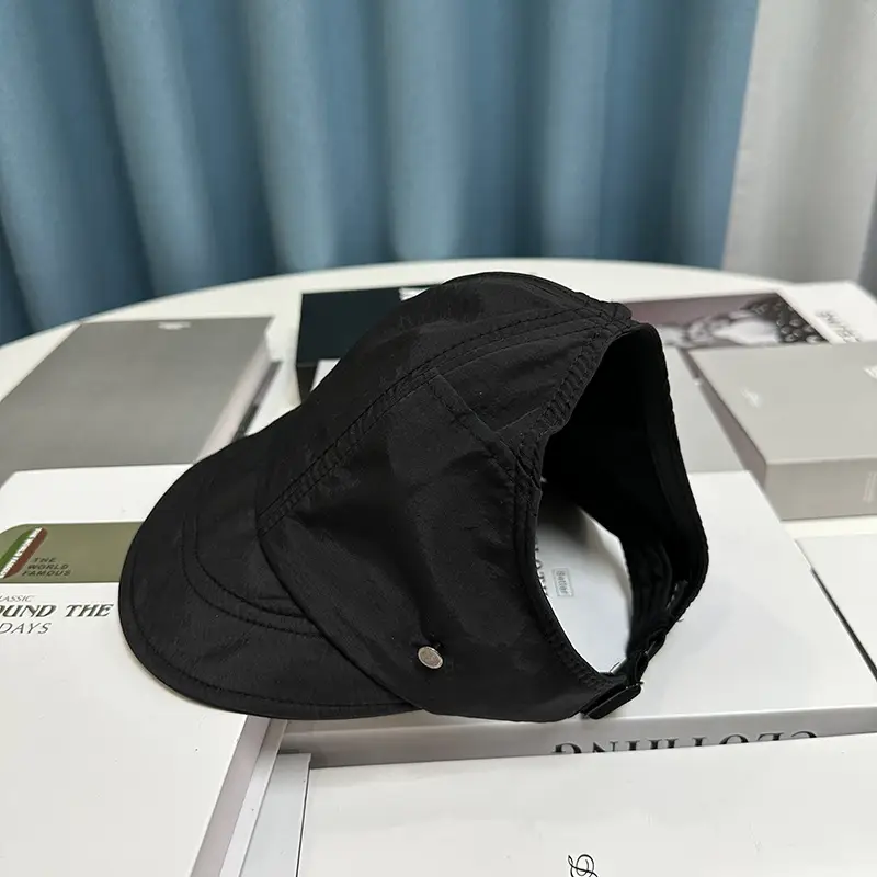 Women's Peach Duck Tongu Sun Hat with Mesh Back - Image 5