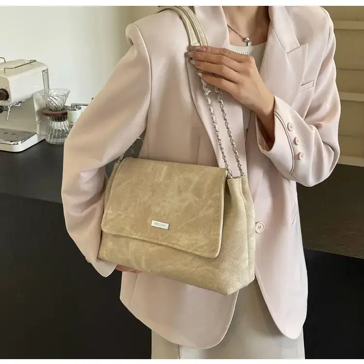 Grey Chain Shoulder Bag for Women Summer — feature 14