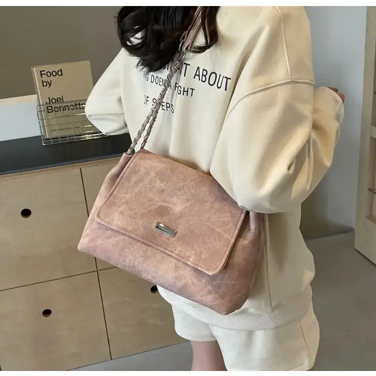 Grey Chain Shoulder Bag for Women Summer — feature 18