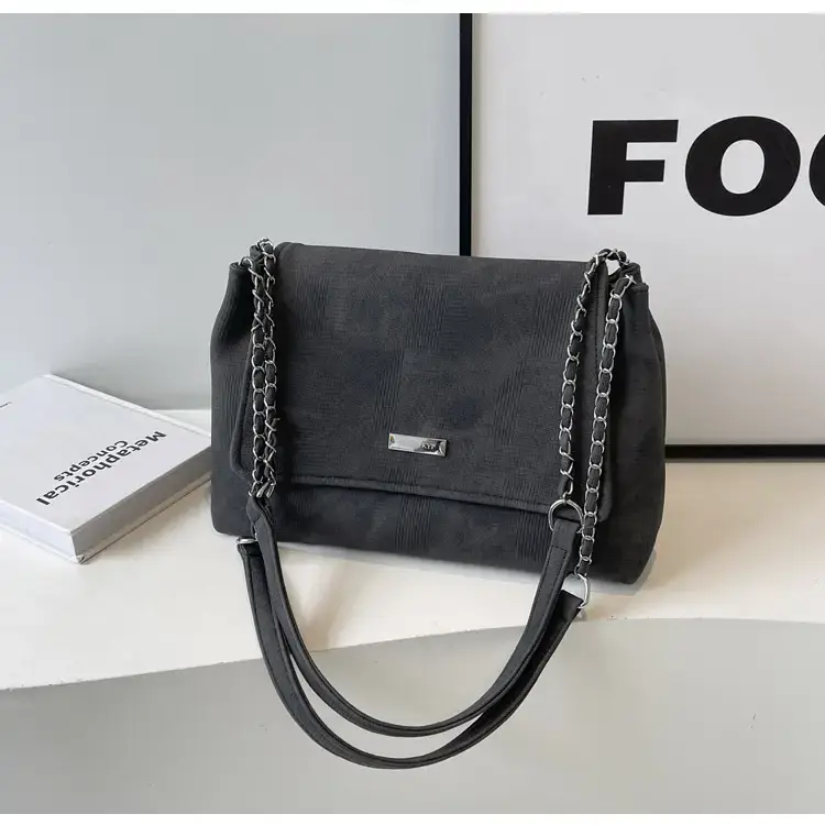 Grey Chain Shoulder Bag for Women Summer — feature 25