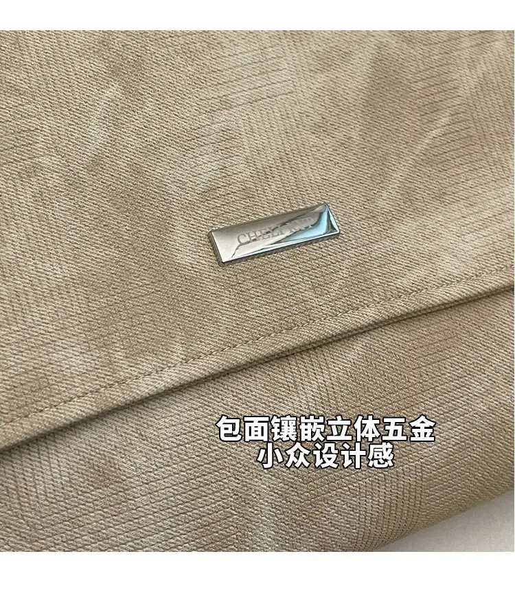 Grey Chain Shoulder Bag for Women Summer — feature 3