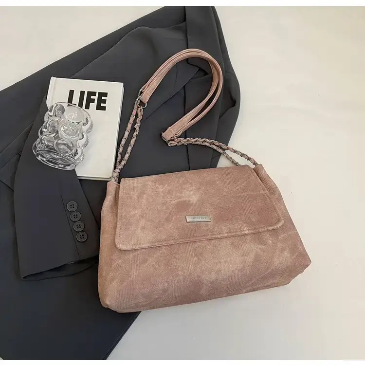 Grey Chain Shoulder Bag for Women Summer — feature 30