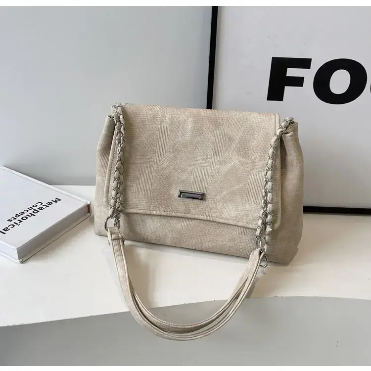 Grey Chain Shoulder Bag for Women Summer — feature 31