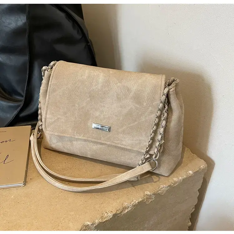 Grey Chain Shoulder Bag for Women Summer — feature 32