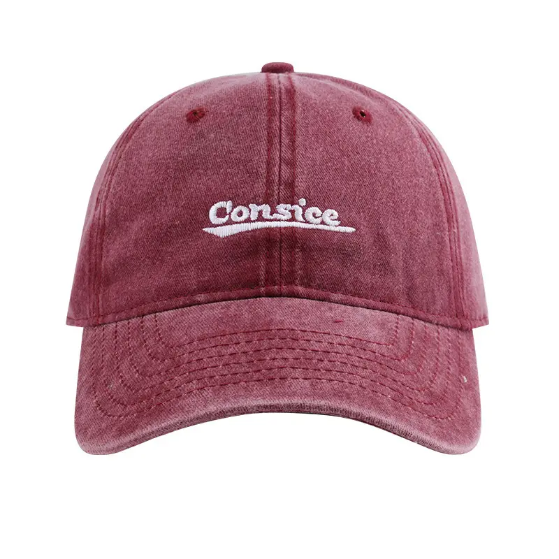 Women Wash Cotton Sun Hat Cap English Embroidered - Image 10