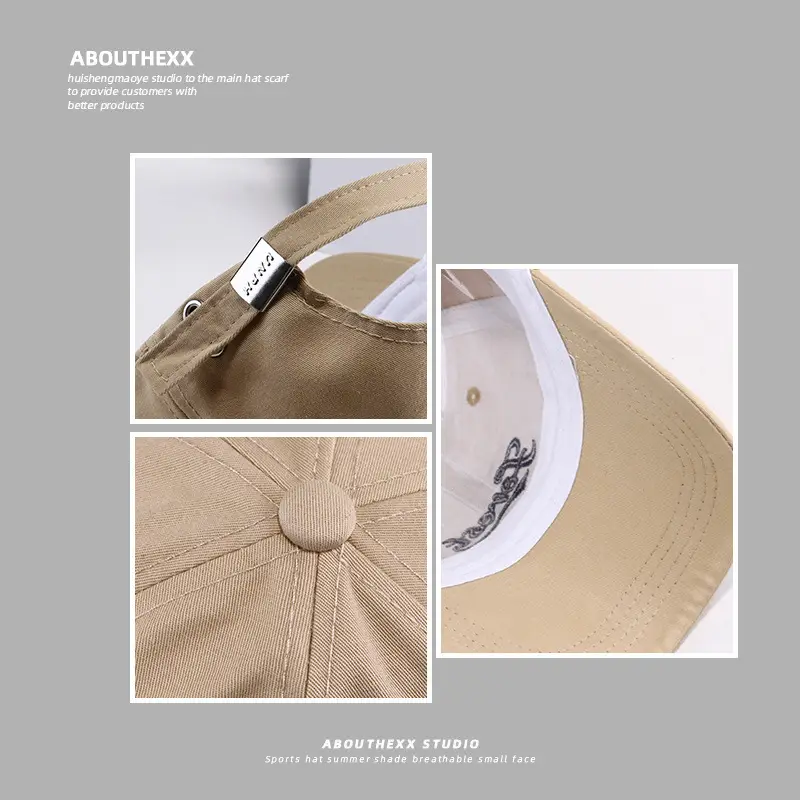 Women's 3D Embroidered Baseball Cap Brown 2024 - Image 9