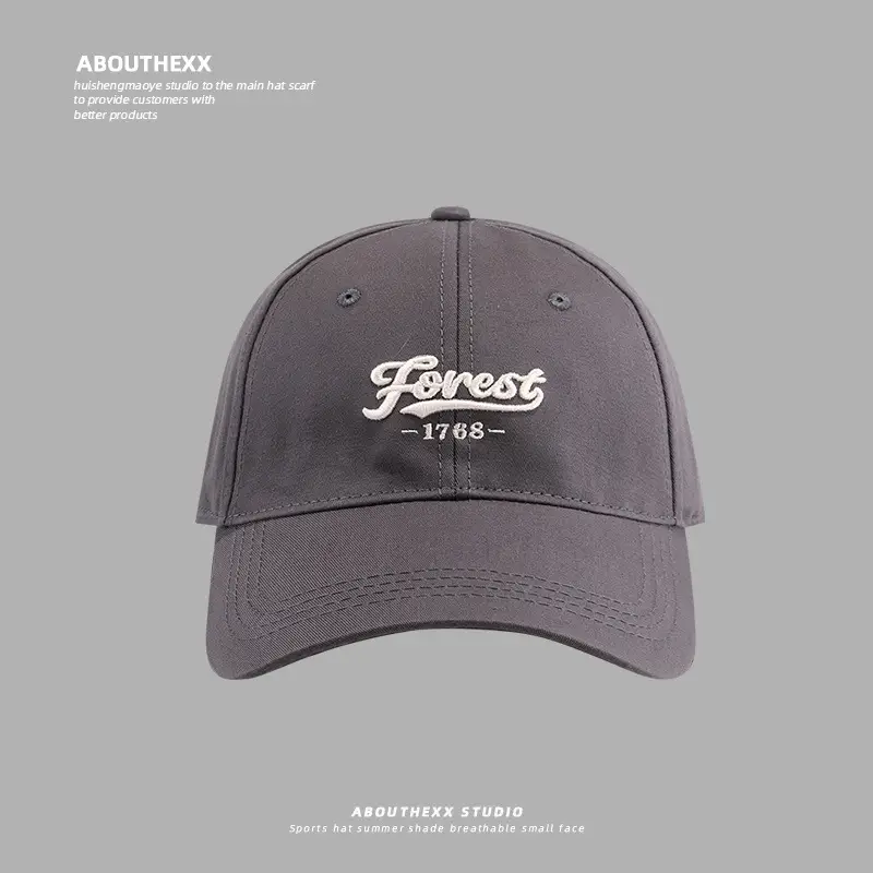 Women's 3D Embroidered Baseball Cap Brown 2024 - Image 4