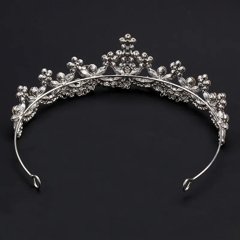New Rhinestone Alloy Crown Tassel Claw Chain Headset Portrait Travel Hanfu Accessories Bride Wedding Accessories — feature 3