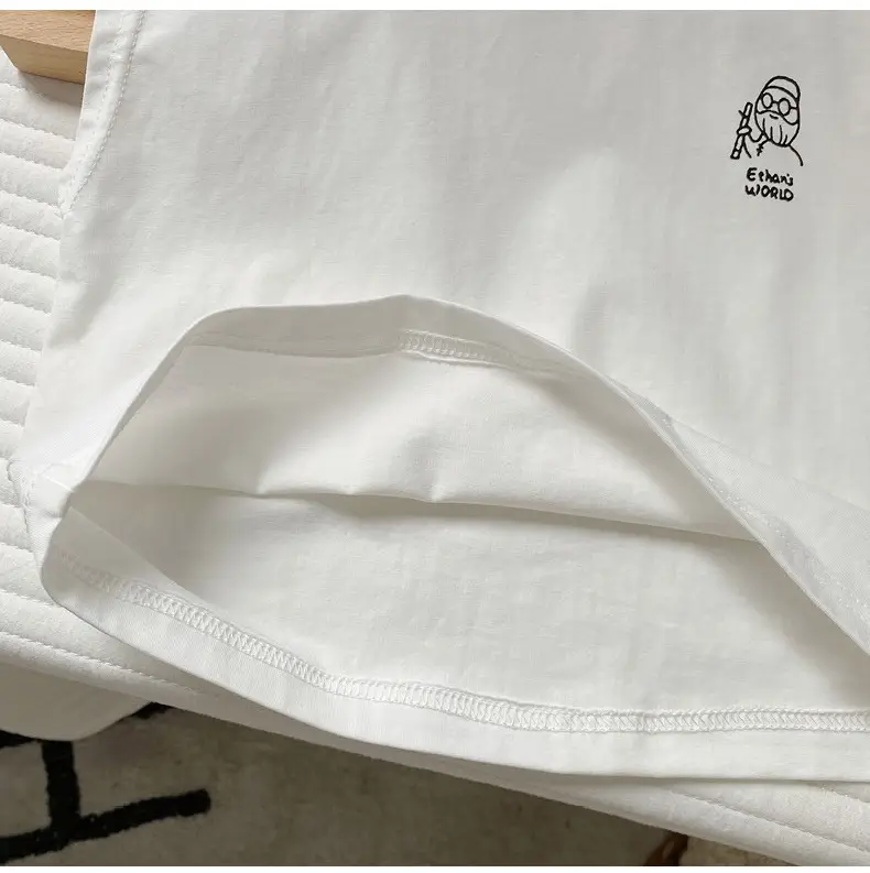 Baby Vest 2024 Boys Summer Sleeveless White Denim Shorts Set — feature 13