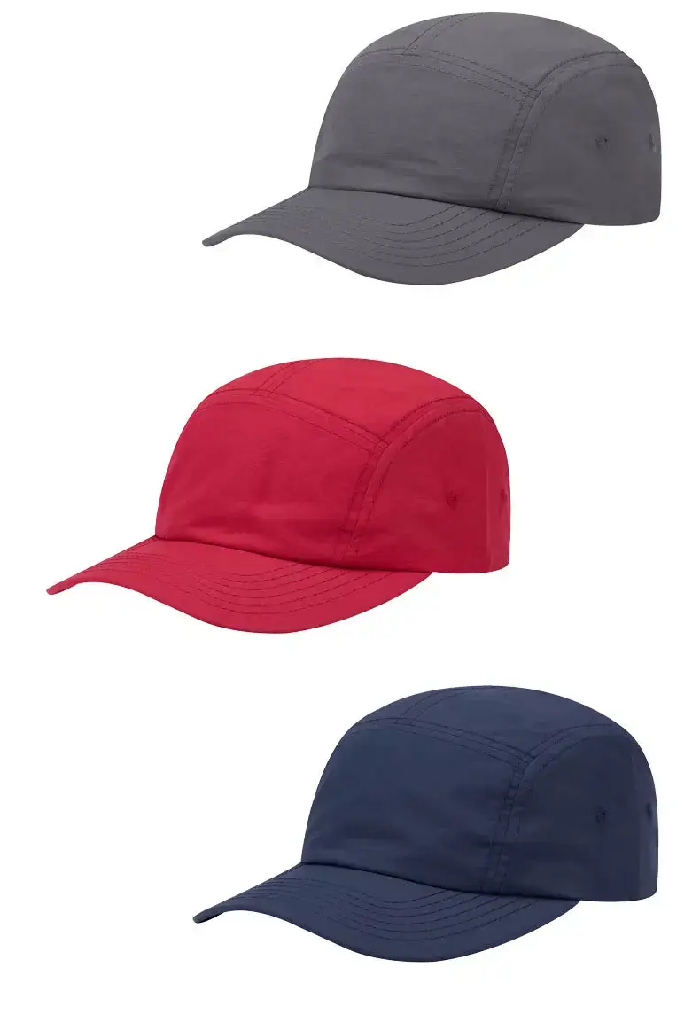 Olive Green 5-Piece Nylon Cap for Men Women — feature 4