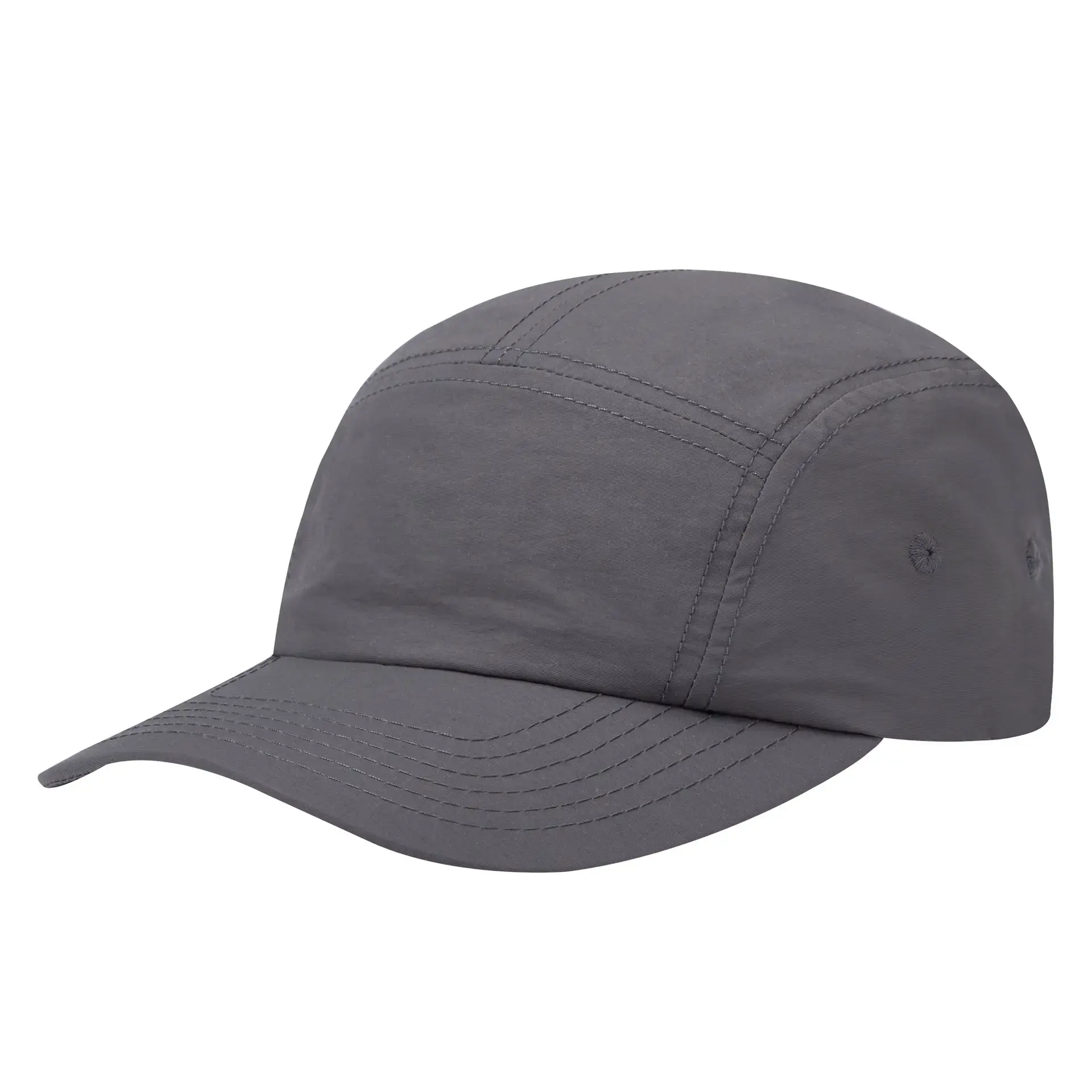 Olive Green 5-Piece Nylon Cap for Men Women - Image 4
