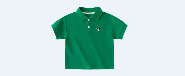 Boys Polo Shirt Short Sleeve Cotton Pique Multi Color — feature 22