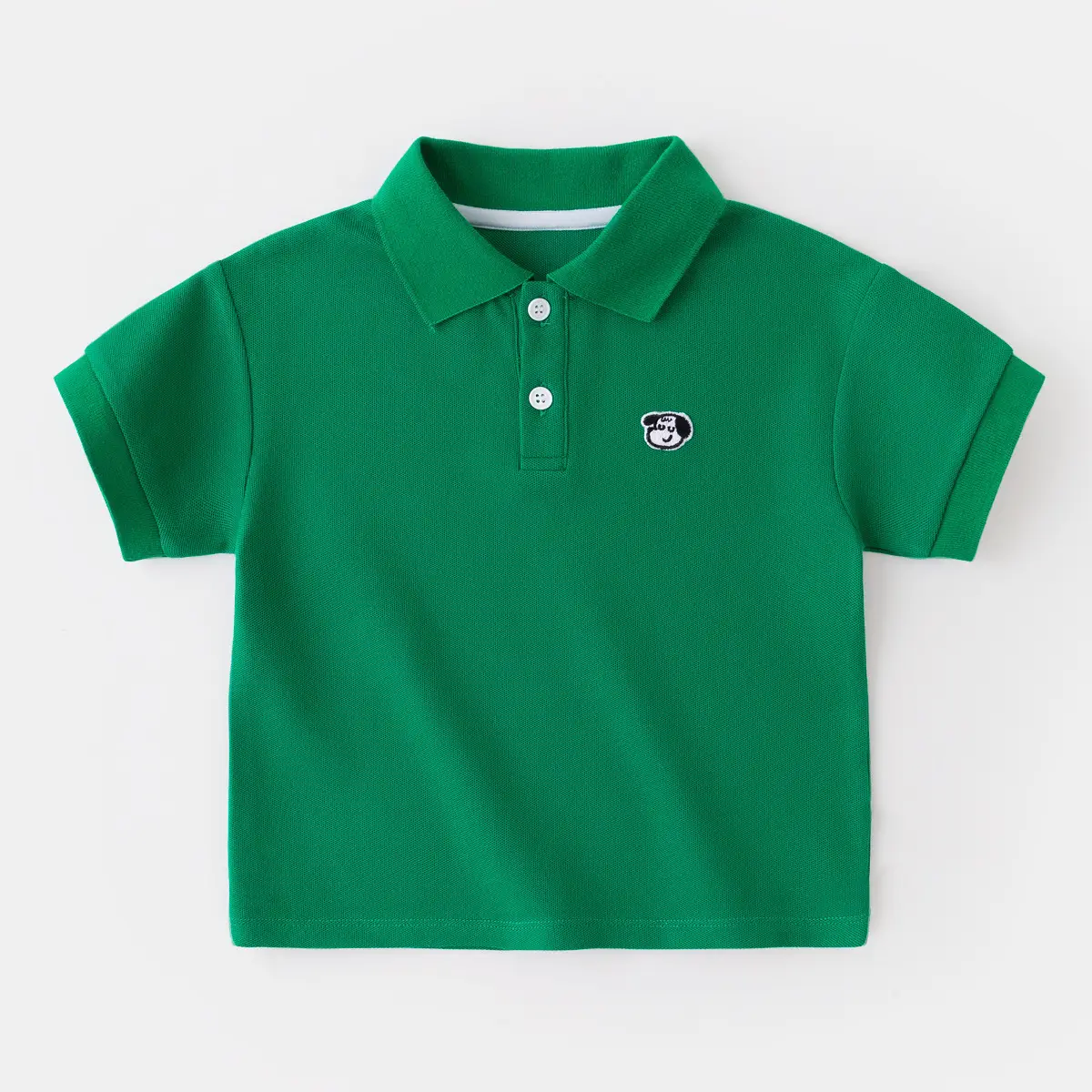 Boys Polo Shirt Short Sleeve Cotton Pique Multi Color - Image 2