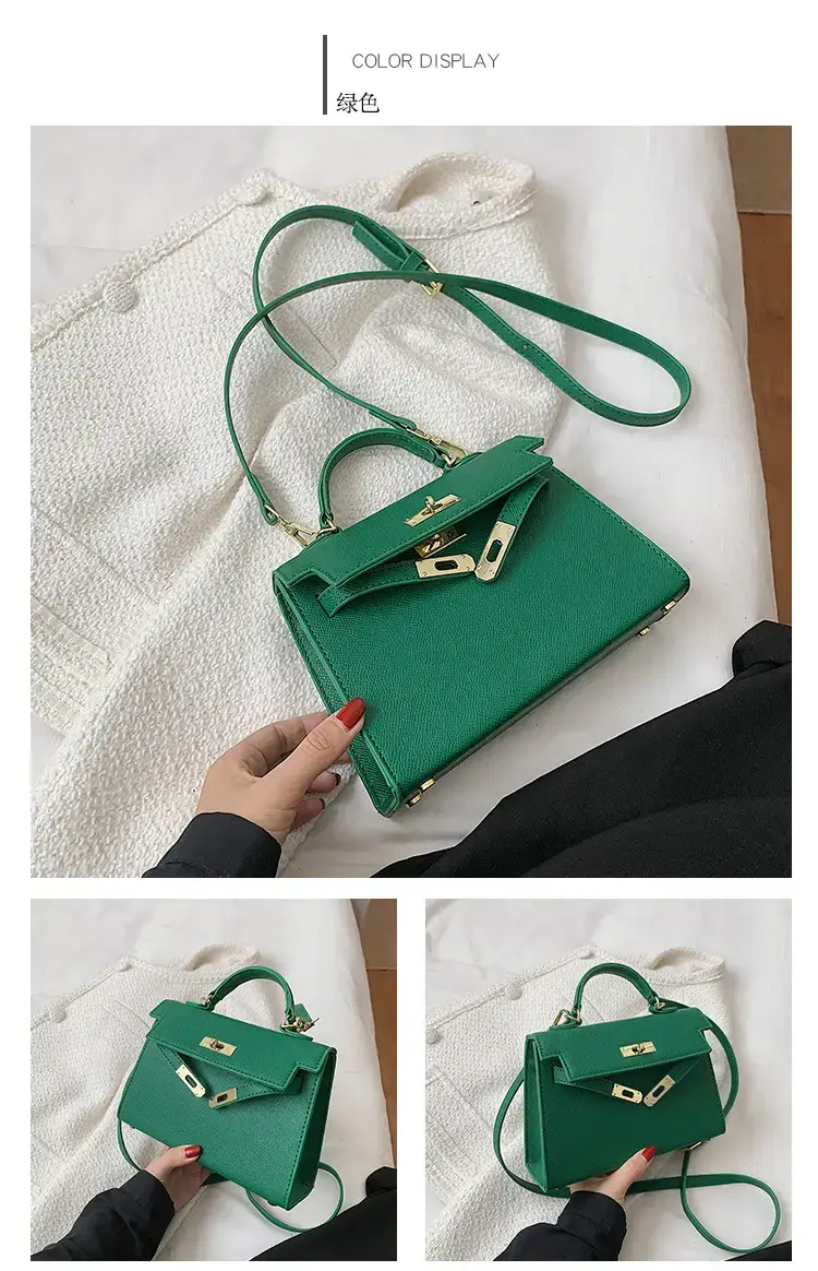 Women's Beige Leather Shoulder Bag with Gold Plated Hardware — feature 20