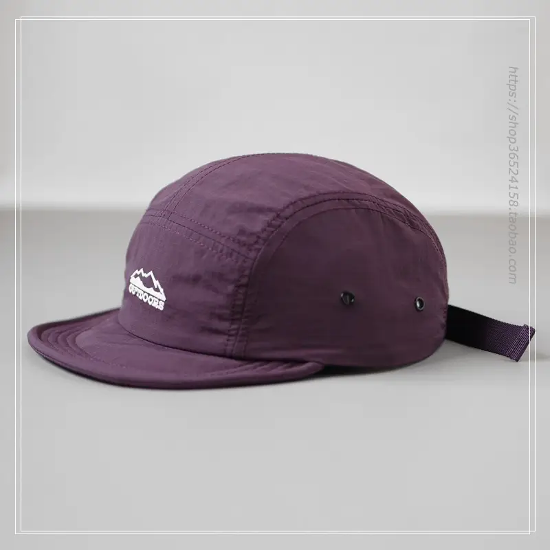 Purple Japanese Style Baseball Cap for Men Women Summer Sun Hat - Image 9