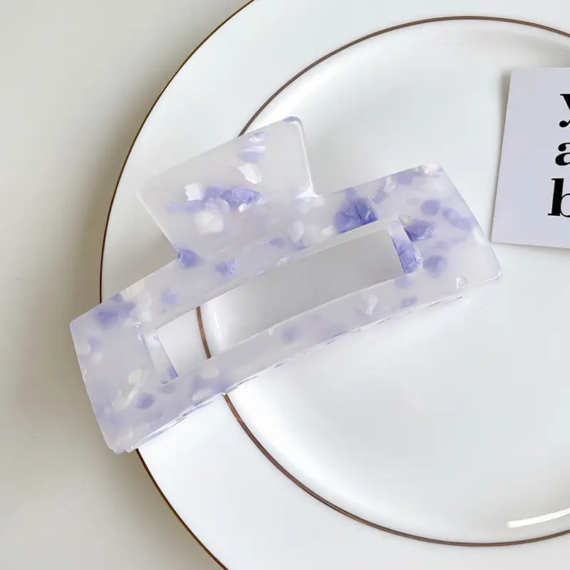 Fresh Korean Style Acrylic Hairpin Large - Image 4