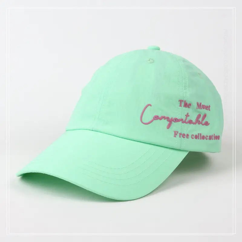 Men Women Orange Letter Cap Summer Baseball Hat