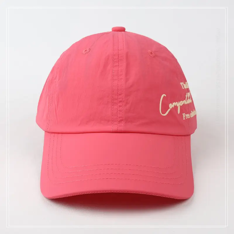 Men Women Orange Letter Cap Summer Baseball Hat — feature 10