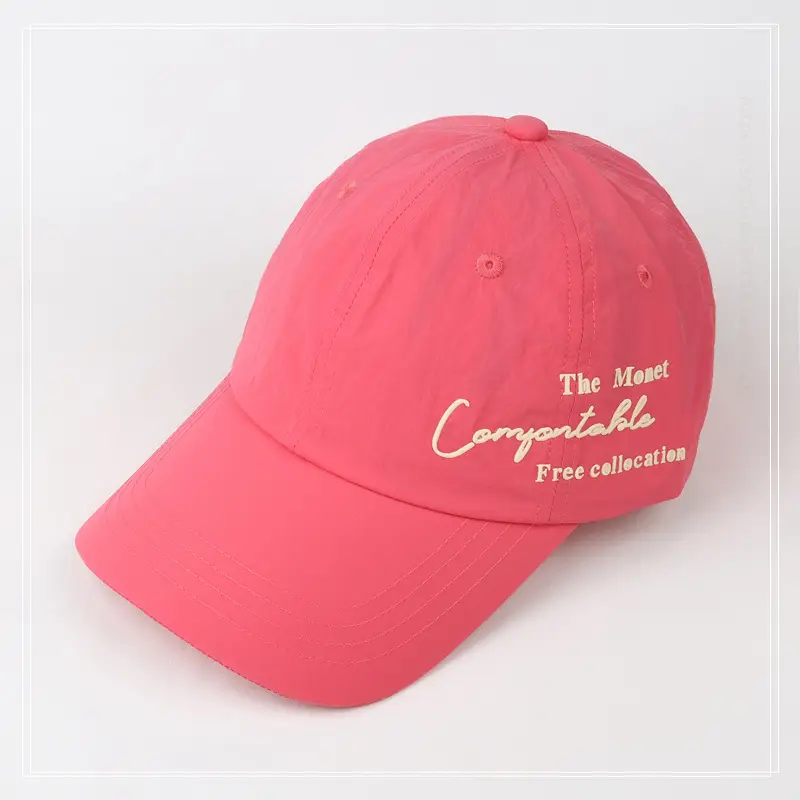 Men Women Orange Letter Cap Summer Baseball Hat — feature 11