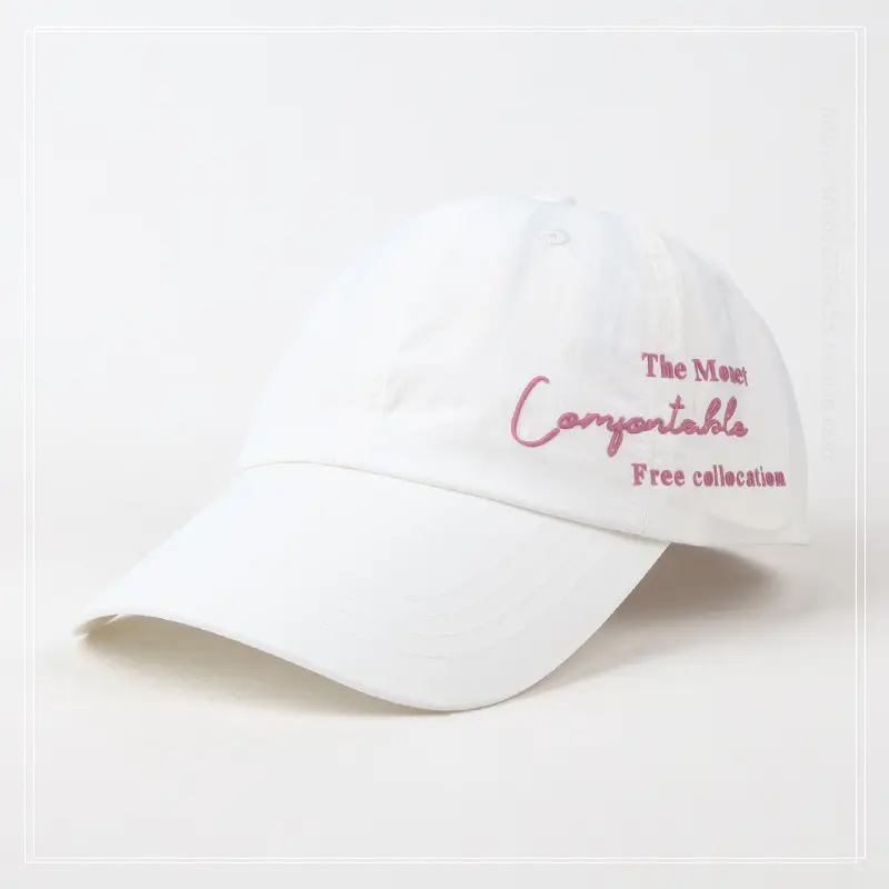 Men Women Orange Letter Cap Summer Baseball Hat