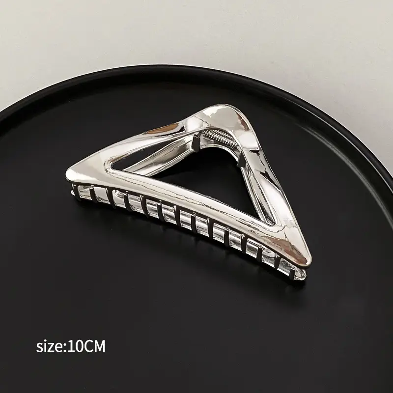 Silver Cold Style Hairpin with Stone Accents - Image 17