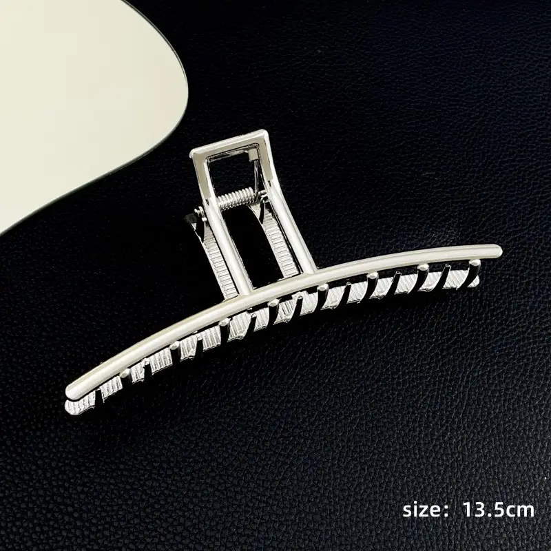 Silver Cold Style Hairpin with Stone Accents - Image 20