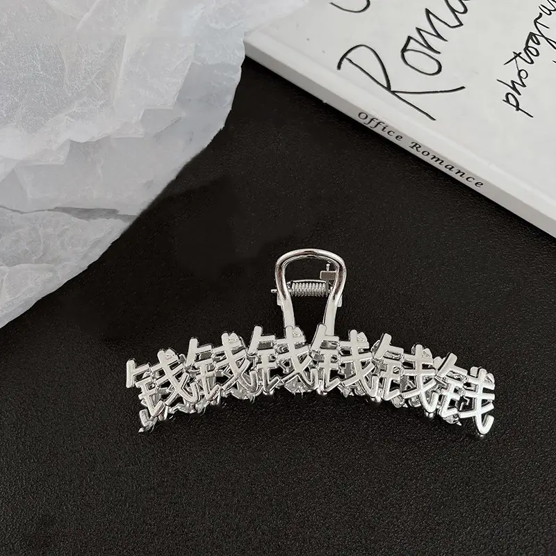 Silver Cold Style Hairpin with Stone Accents - Image 29