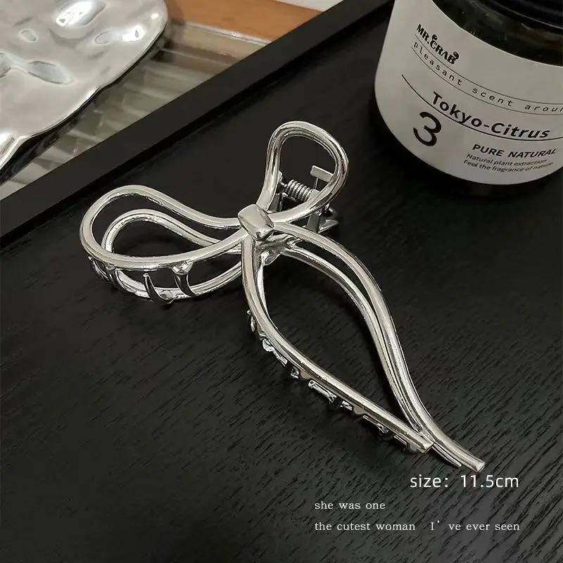 Silver Cold Style Hairpin with Stone Accents - Image 33