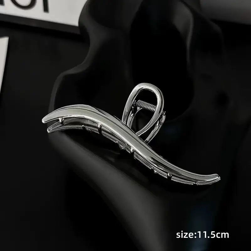 Silver Cold Style Hairpin with Stone Accents - Image 38
