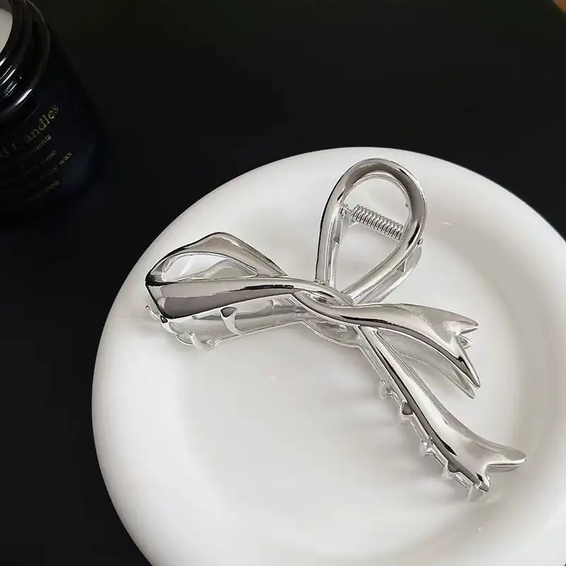 Silver Cold Style Hairpin with Stone Accents - Image 43