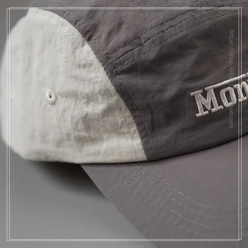 Montana branded grey baseball cap with embroidered logo