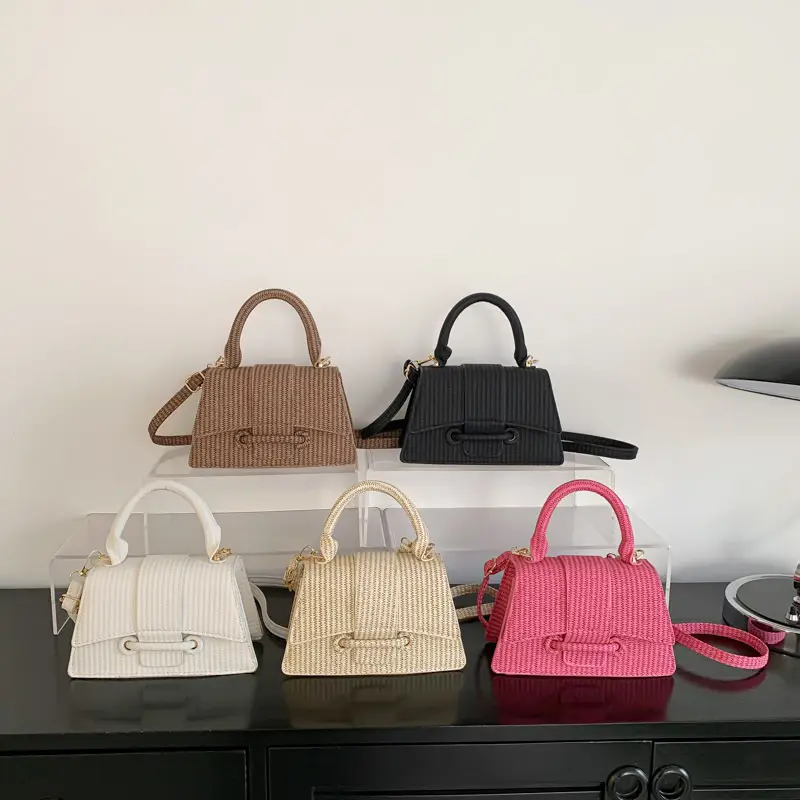 Trendy White Textured Shoulder Bag for Women