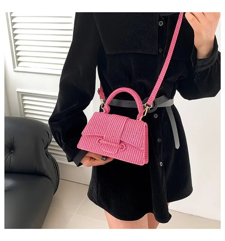 Trendy White Textured Shoulder Bag for Women — feature 18