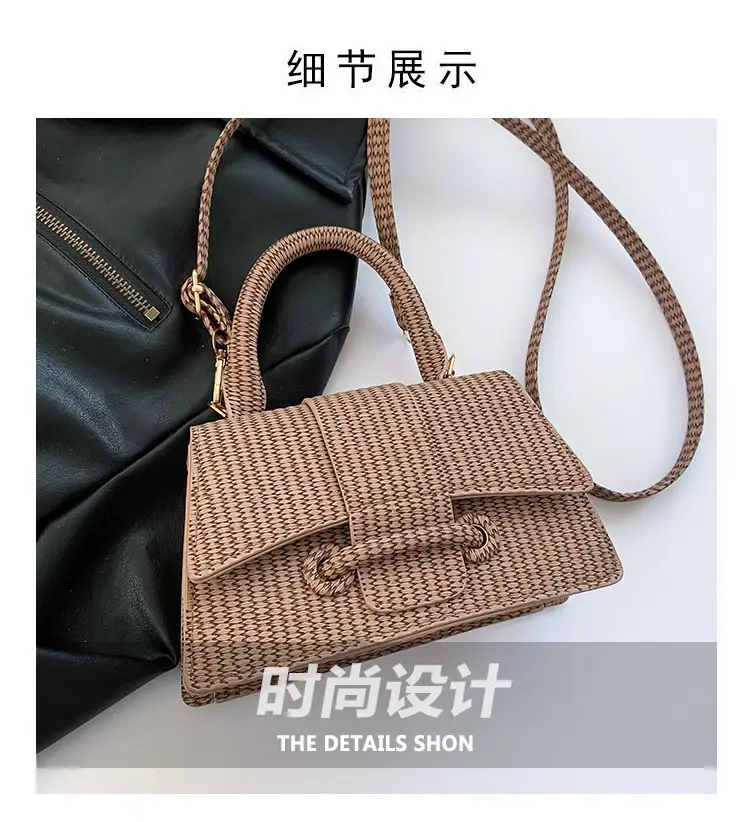 Trendy White Textured Shoulder Bag for Women — feature 2