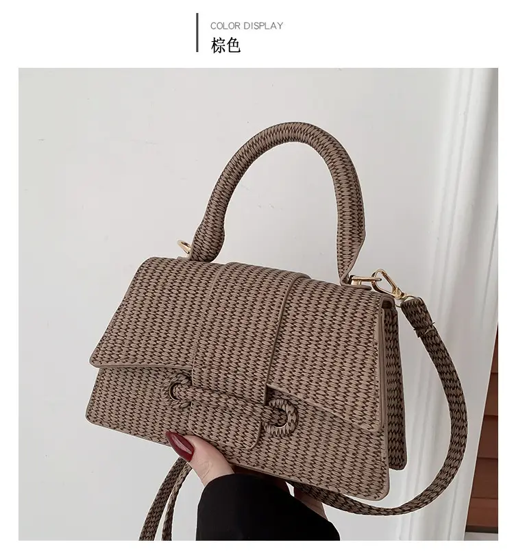 Trendy White Textured Shoulder Bag for Women — feature 22