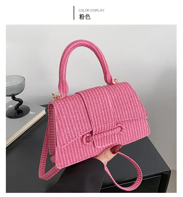 Trendy White Textured Shoulder Bag for Women — feature 23