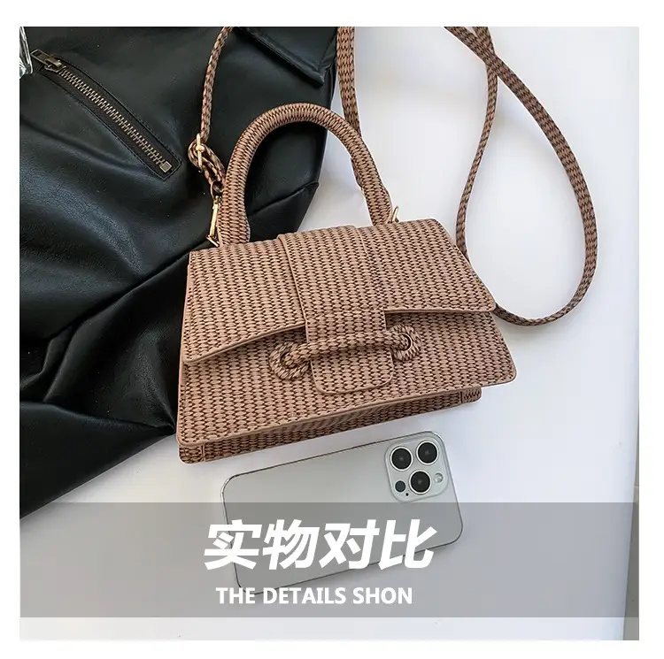 Trendy White Textured Shoulder Bag for Women — feature 5