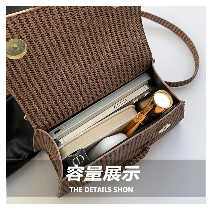 Trendy White Textured Shoulder Bag for Women — feature 6
