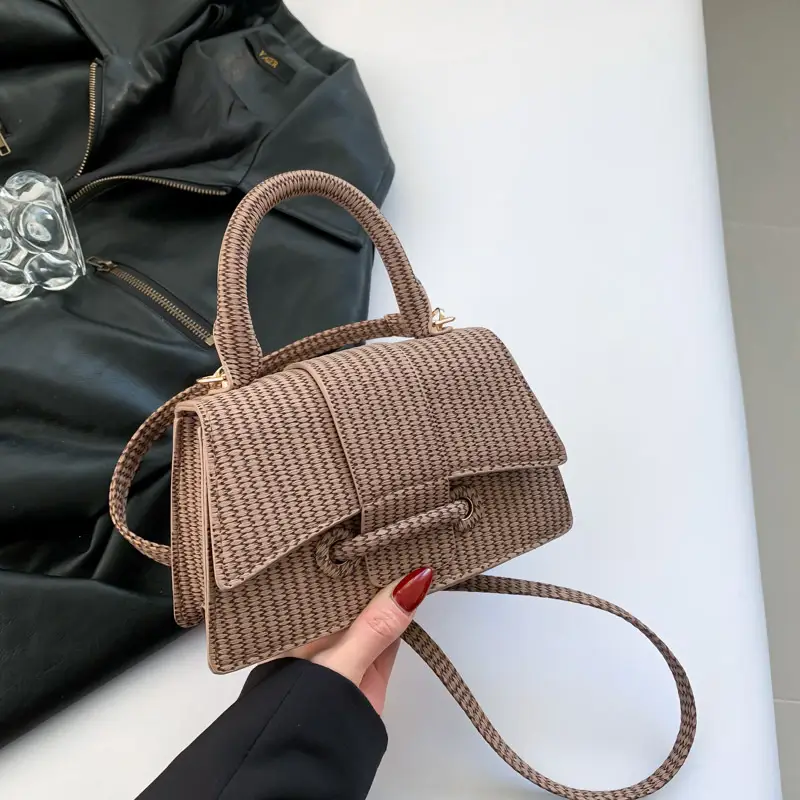 Trendy White Textured Shoulder Bag for Women