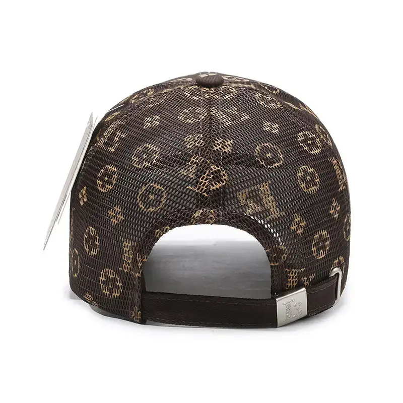 Men Beige Duck Logo Baseball Cap All Match - Image 5