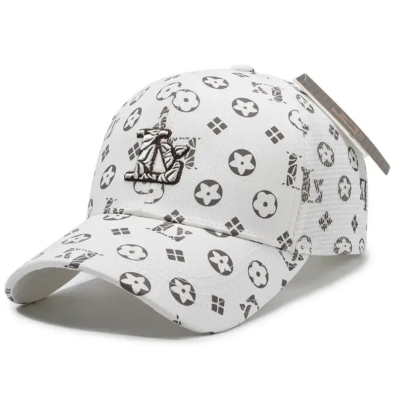 Men Beige Duck Logo Baseball Cap All Match - Image 7
