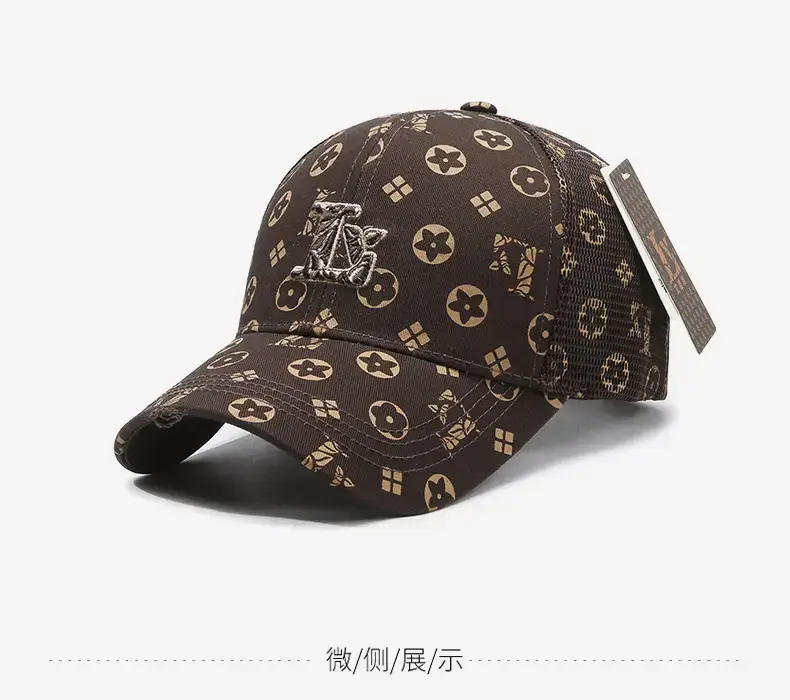 Men Beige Duck Logo Baseball Cap All Match — feature 10