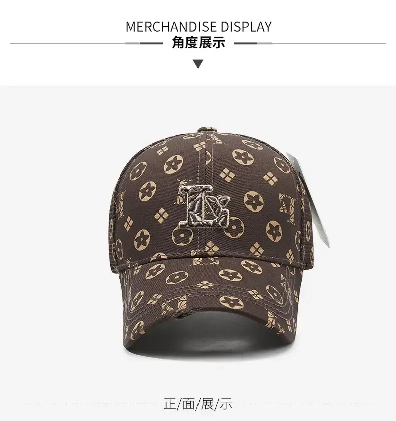 Men Beige Duck Logo Baseball Cap All Match — feature 9
