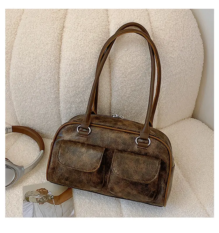 Women's Vintage Textile Shoulder Bag Large Capacity 2024 — feature 21