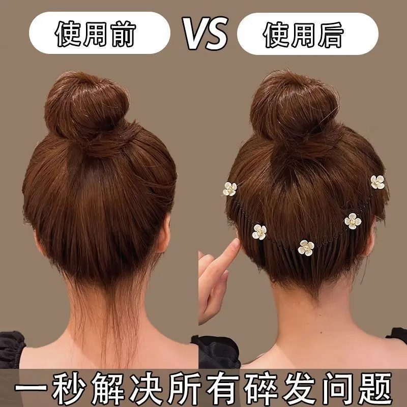 Camellia Hair Comb for Tidying Up Stray Hair - Image 12