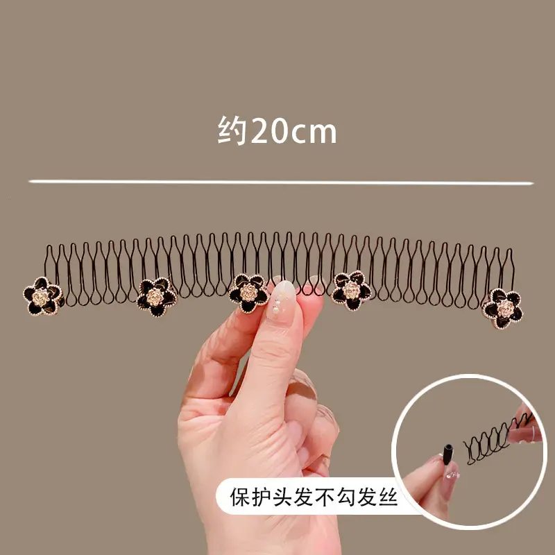 Camellia Hair Comb for Tidying Up Stray Hair - Image 2